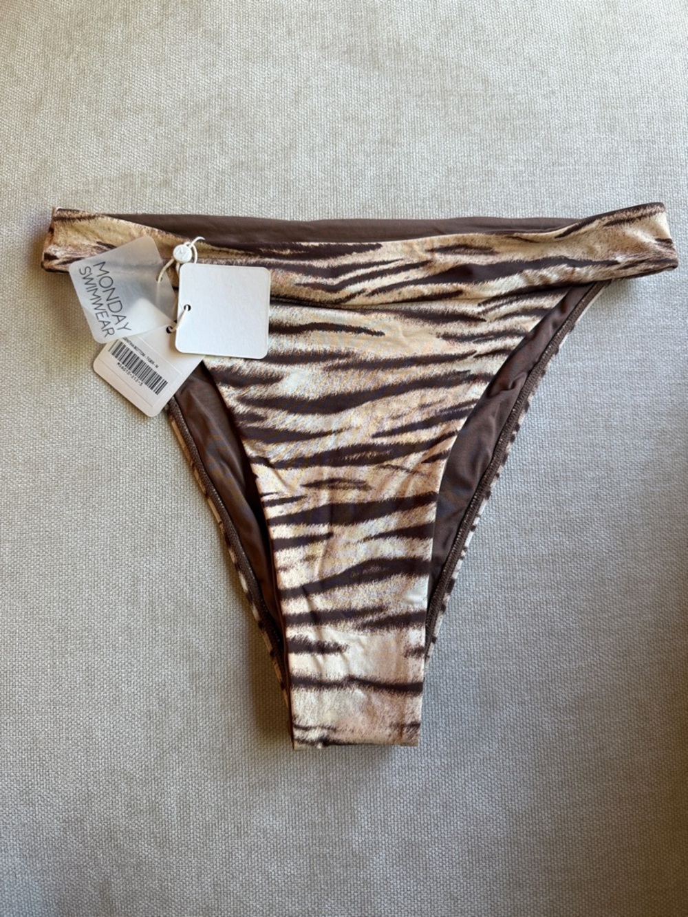 Monday Swimwear Argentina Bottom Tiger Size M